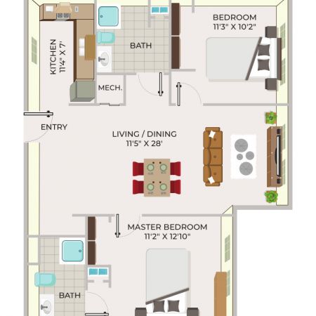 Floor Plans - The Devonshire Senior Living